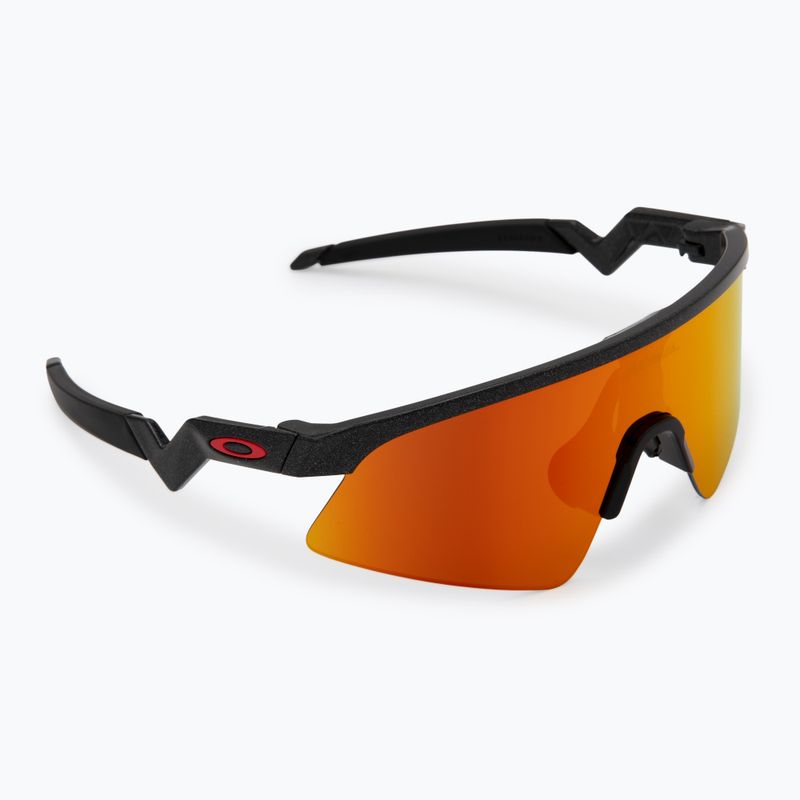 Okulary przeciwsłoneczne dziecięce Oakley Resistor Sweep dark galaxy/prizm ruby