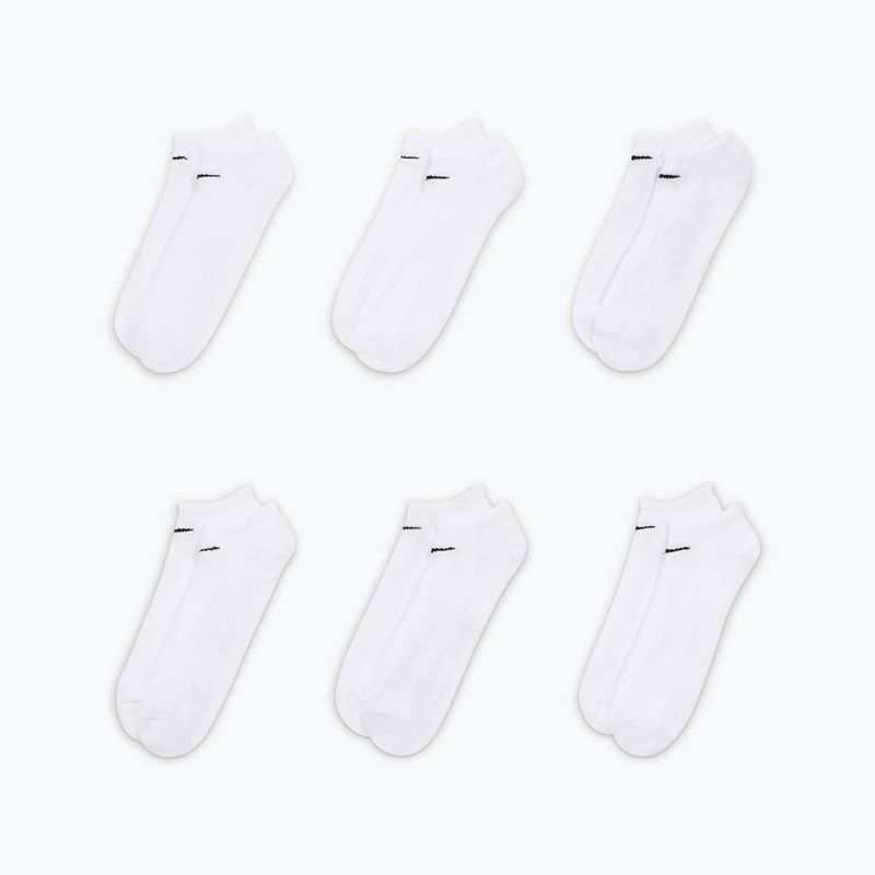 Skarpety Nike Everyday Lightweight No Show 6 par white/black 8