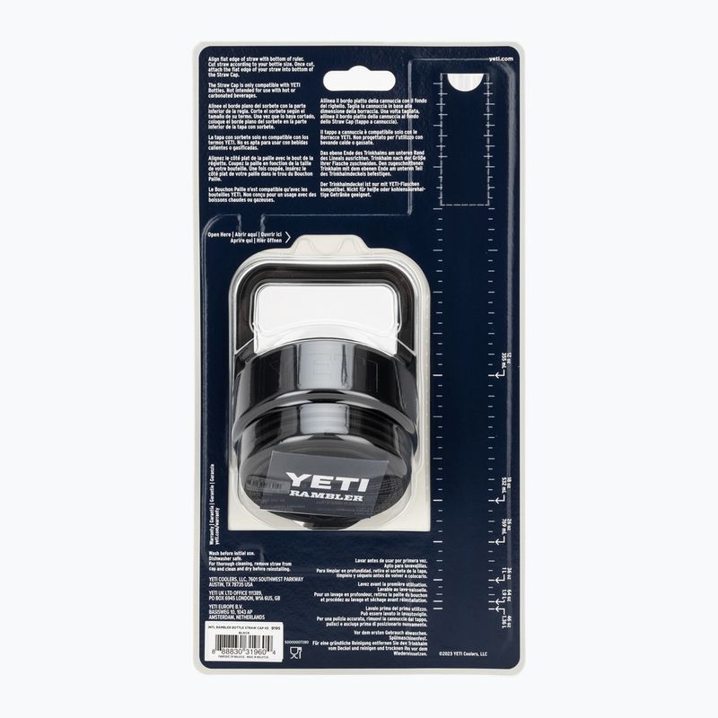 Nakrętka do butelki YETI Rambler Straw black 2