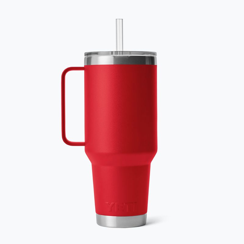 Kubek termiczny YETI Rambler Straw 1200 ml rescue red 2