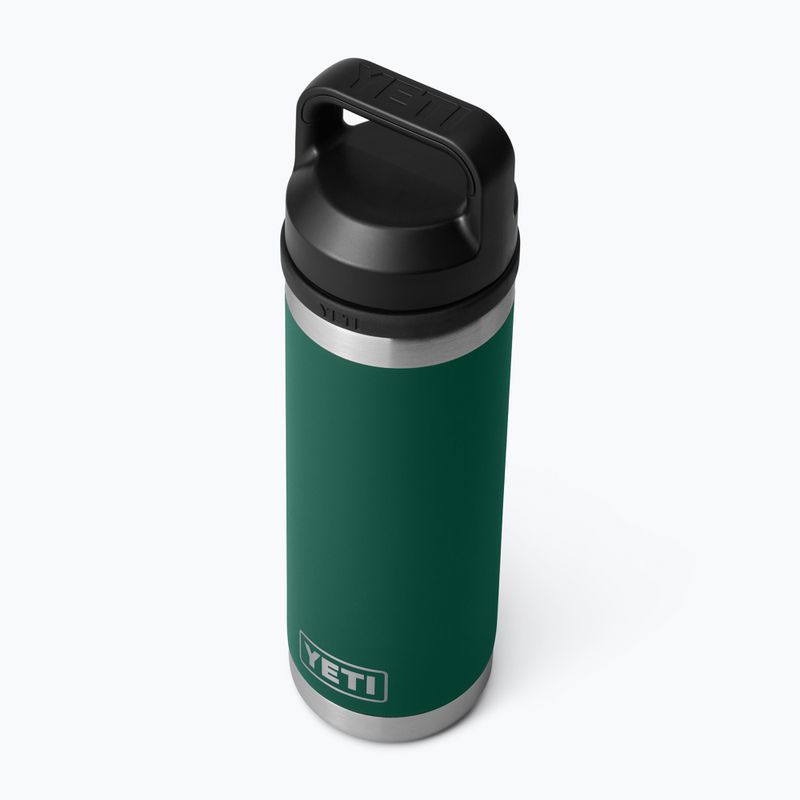 Termos YETI Rambler Chug 532 ml black forest green 3