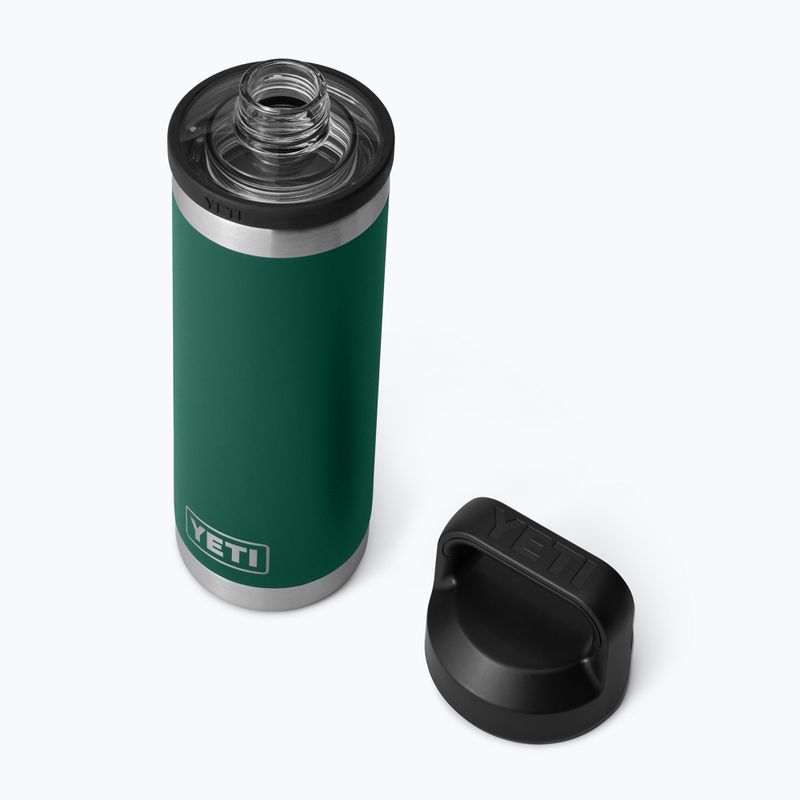 Termos YETI Rambler Chug 532 ml black forest green 4