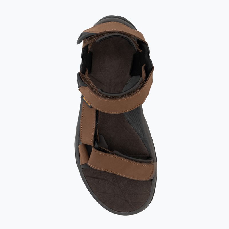 Sandały męskie Teva Terra Fi Lite Leather brown 5