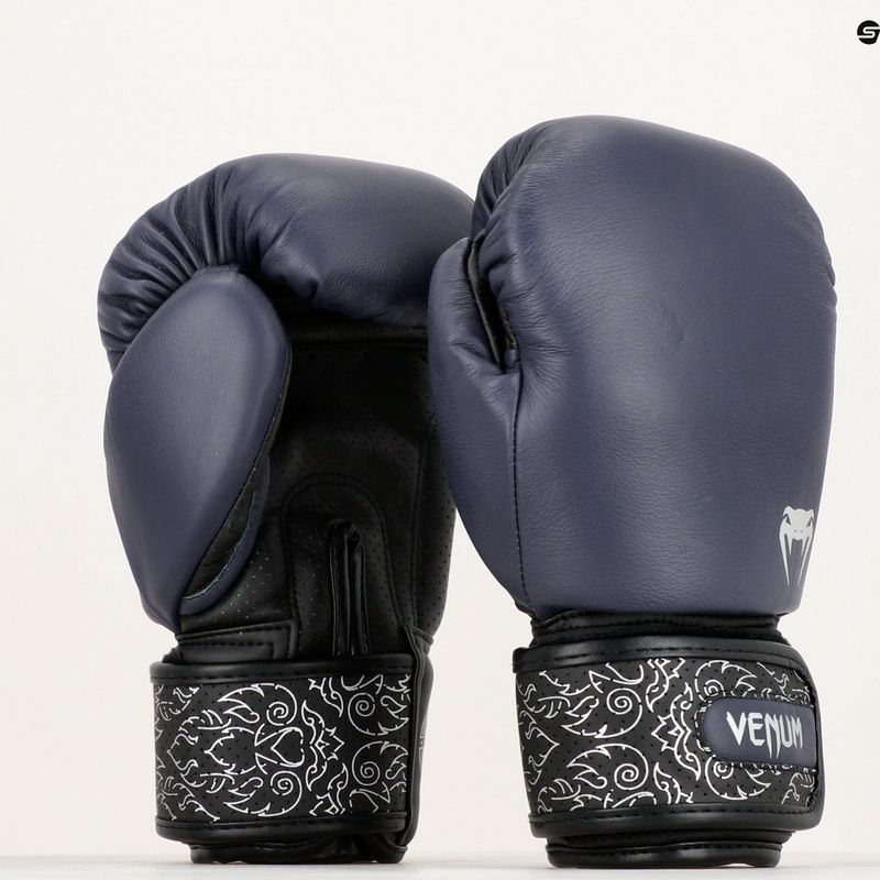 Rękawice bokserskie Venum Power 2.0 navy blue/black 7