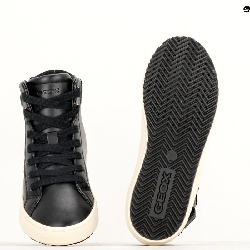 Buty juniorskie Geox Kalispera black/platinum 15