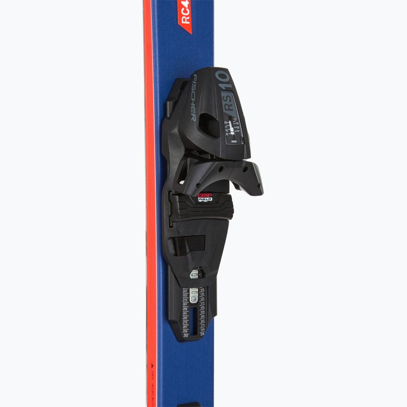 Narty zjazdowe Fischer Curv Power Powerrail + wiązania RS 10 GW PR 4