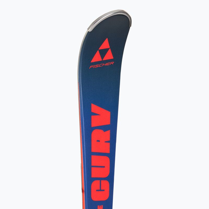 Narty zjazdowe Fischer Curv Power Powerrail + wiązania RS 10 GW PR 6