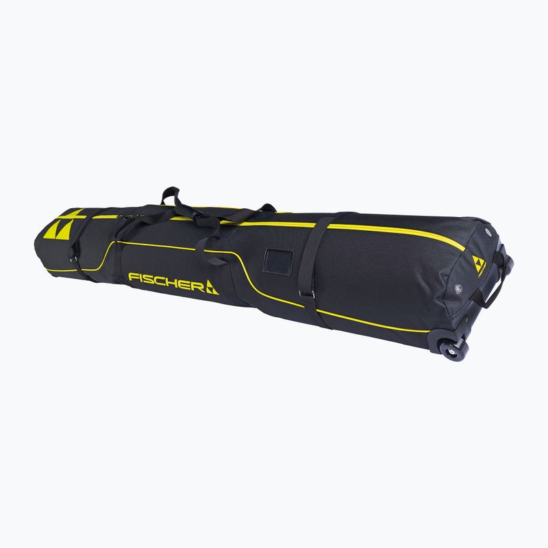 Pokrowiec na narty Fischer Skicase Alpine Race 2 Pair-195 black/yellow 2