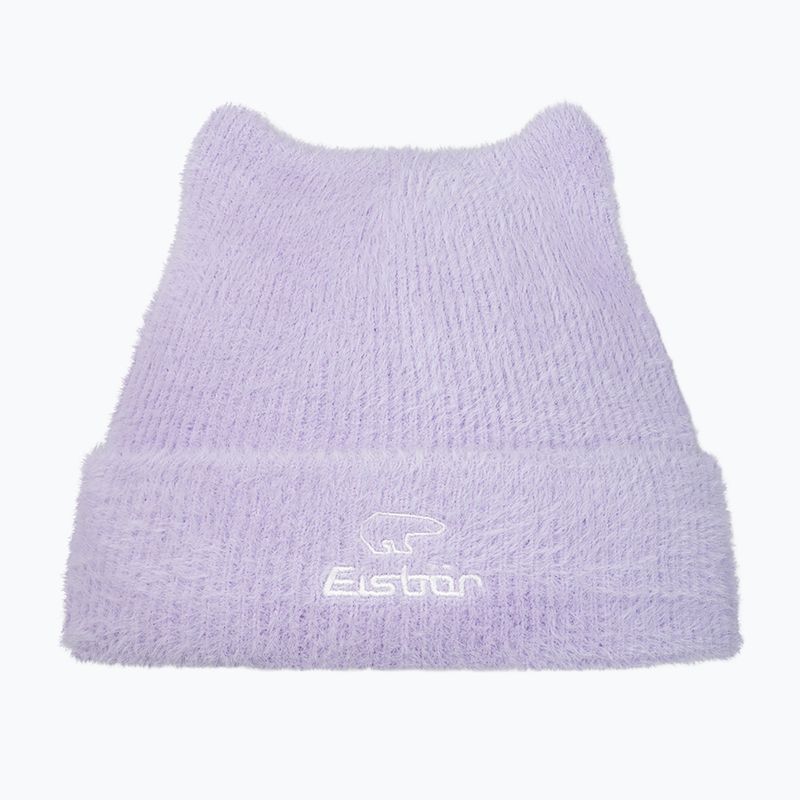 Czapka zimowa dziecięca Eisbar Ariata lilac/lavender