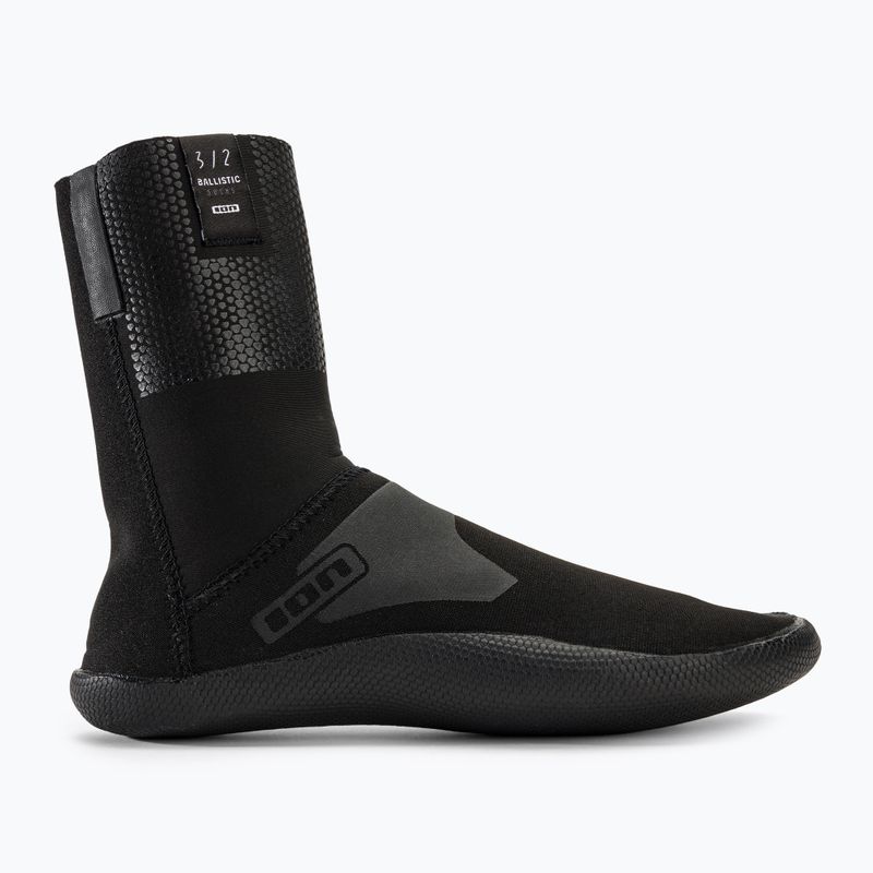 Skarpety neoprenowe ION Socks Ballistic 3/2 Internal Split black 2