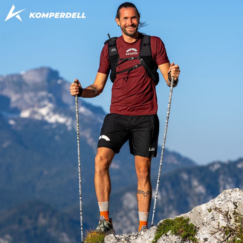 Kije biegowe Komperdell FXP Carbon The Erlkönig black/white 8