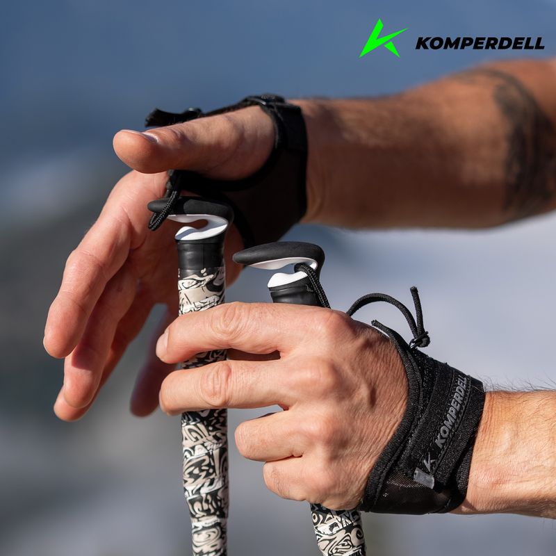 Kije biegowe Komperdell FXP Carbon The Erlkönig black/white 10