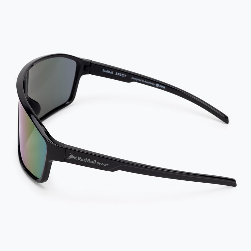 Okulary przeciwsłoneczne Red Bull SPECT Daft black/purple/green revo 4