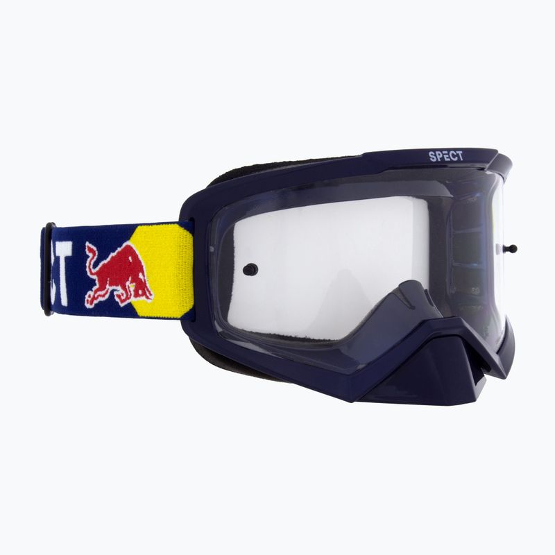 Gogle rowerowe Red Bull SPECT Evan shiny blue/clear 4