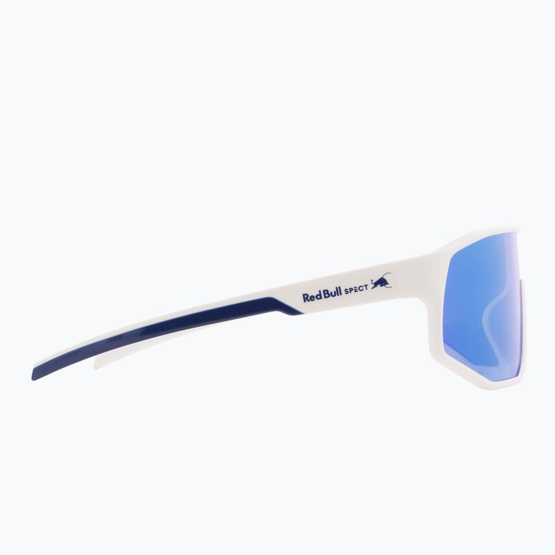 Okulary przeciwsłoneczne Red Bull SPECT Dash white/smoke with blue mirror 4