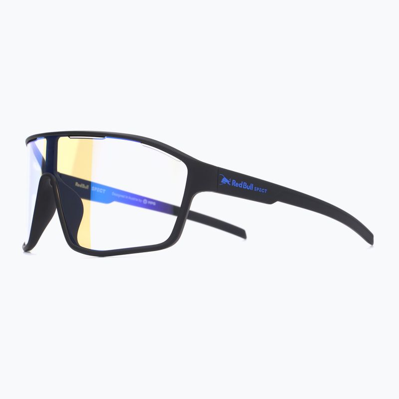 Okulary przeciwsłoneczne Red Bull SPECT Daft Pro black/photochromic with blue mirror 3