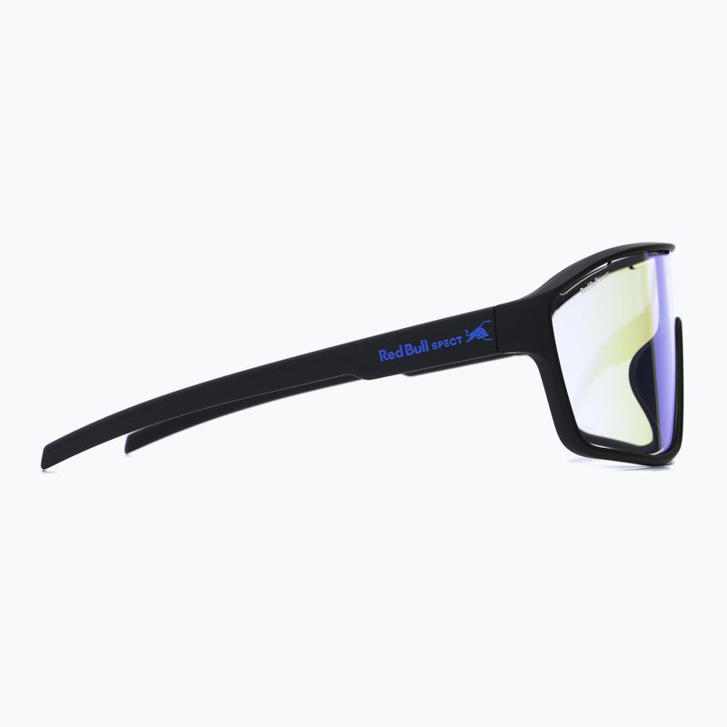 Okulary przeciwsłoneczne Red Bull SPECT Daft Pro black/photochromic with blue mirror 4