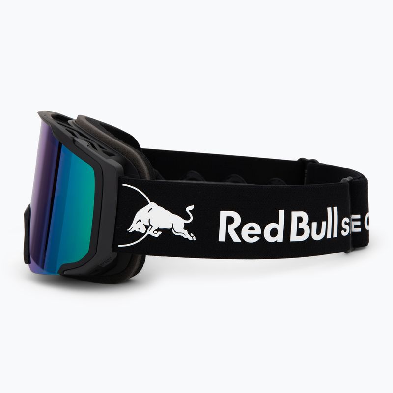 Gogle Red Bull SPECT Jibb matt black/brown with green mirror 4