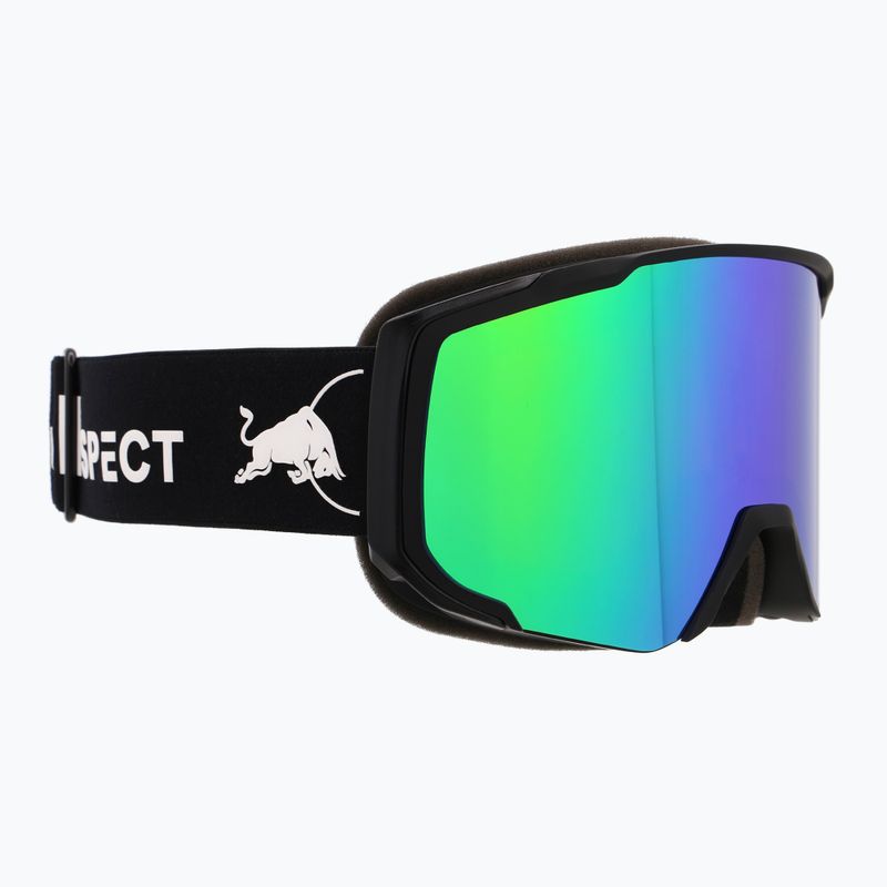 Gogle Red Bull SPECT Jibb matt black/brown with green mirror 5