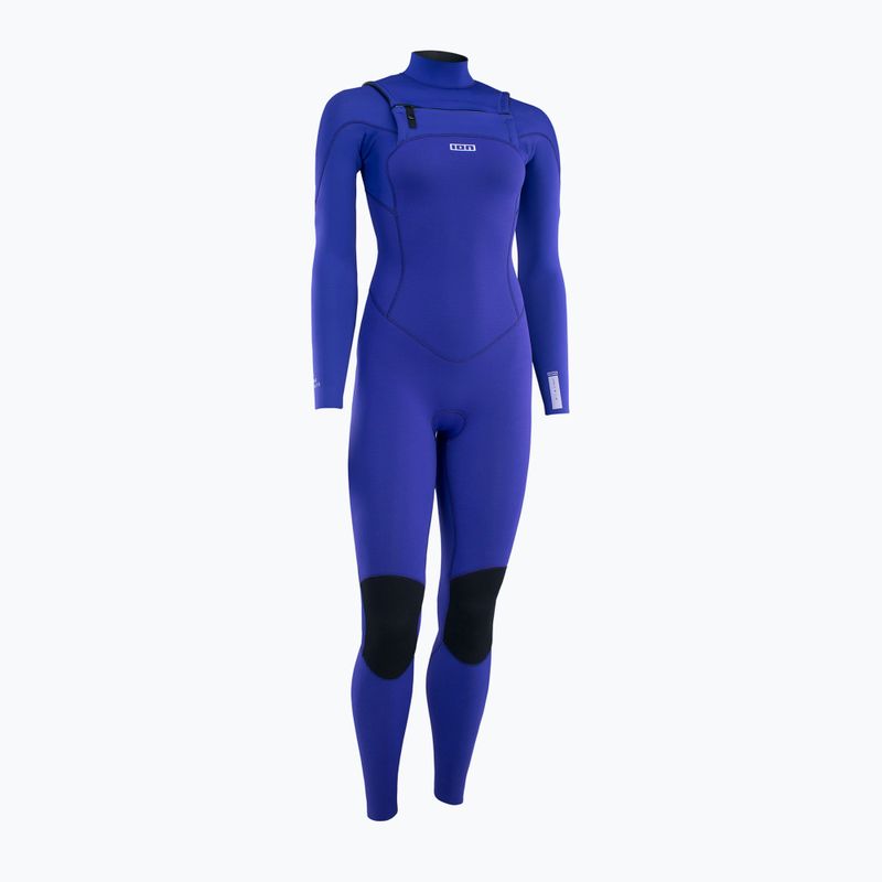 Pianka do pływania damska ION Element 3/2 mm Front Zip concord blue