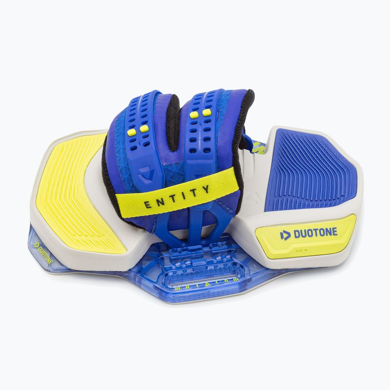 Pady i strapy do kiteboardu DUOTONE Entity Ergo blue/lime 3
