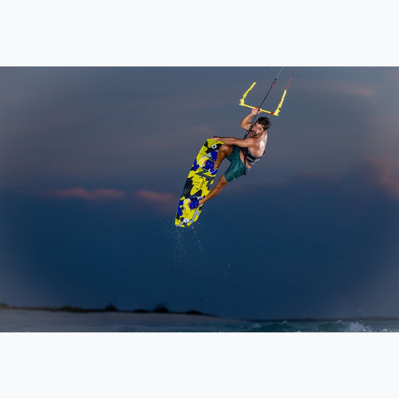 Pady i strapy do kiteboardu DUOTONE Entity Ergo blue/lime 10