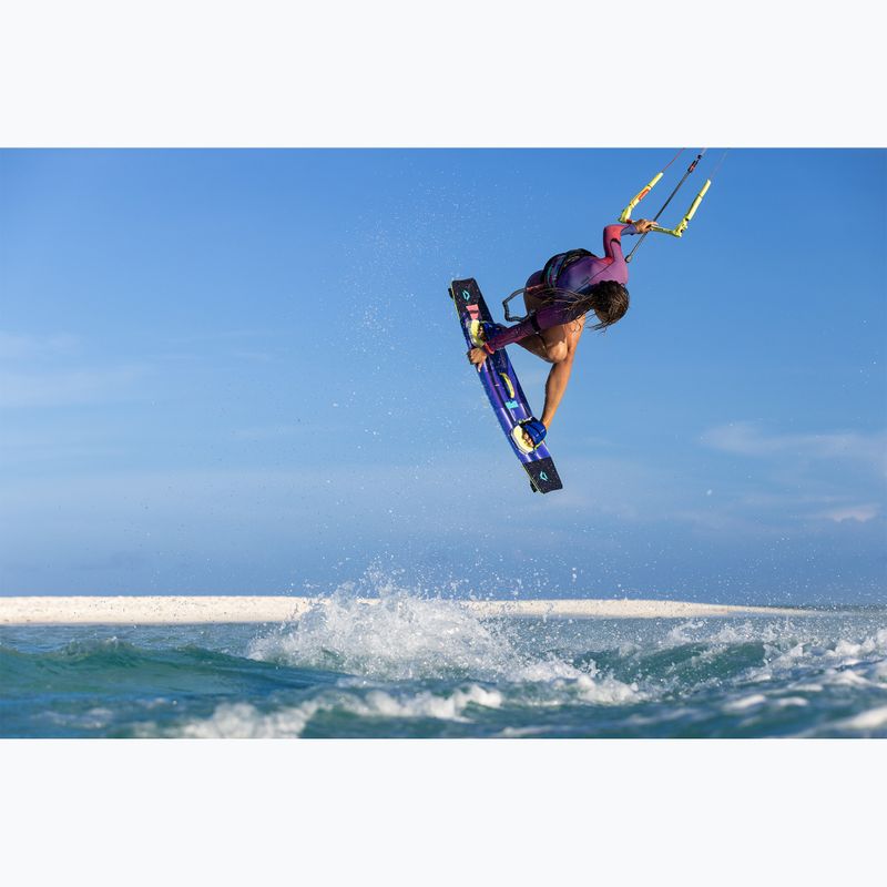 Pady i strapy do kiteboardu DUOTONE Entity Ergo blue/lime 11