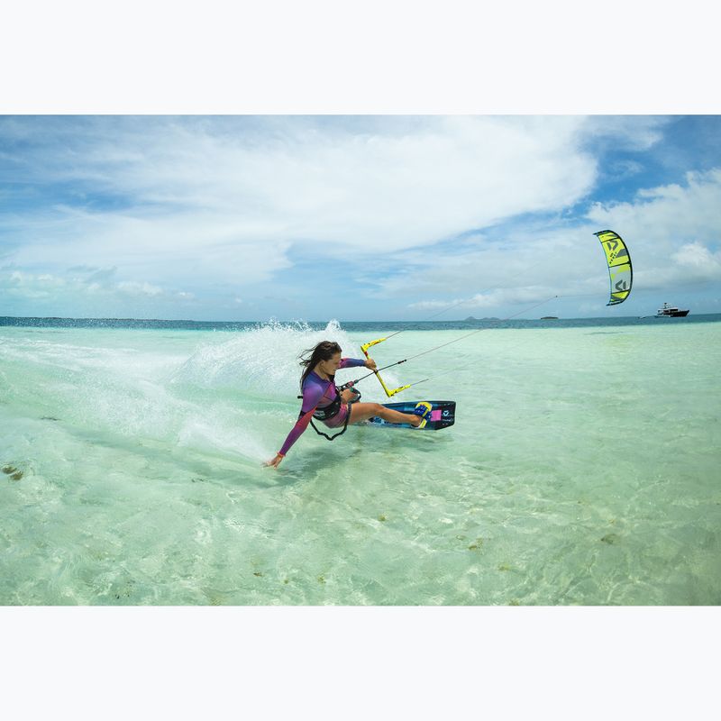 Pady i strapy do kiteboardu DUOTONE Entity Ergo blue/lime 12