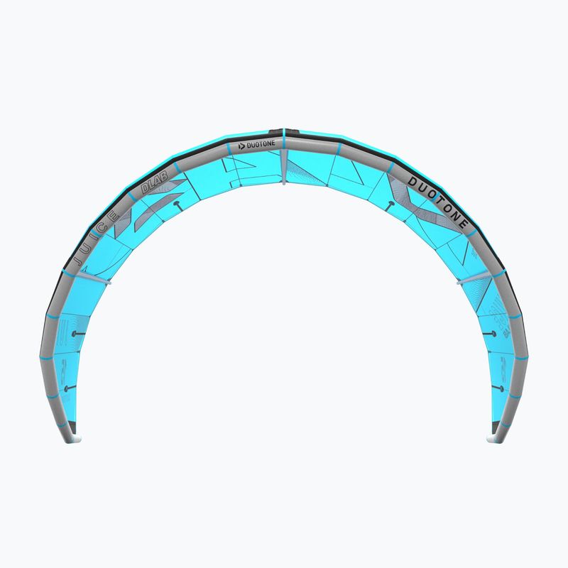 Latawiec kitesurfingowy Duotone Juice D/LAB turquoise/grey 4