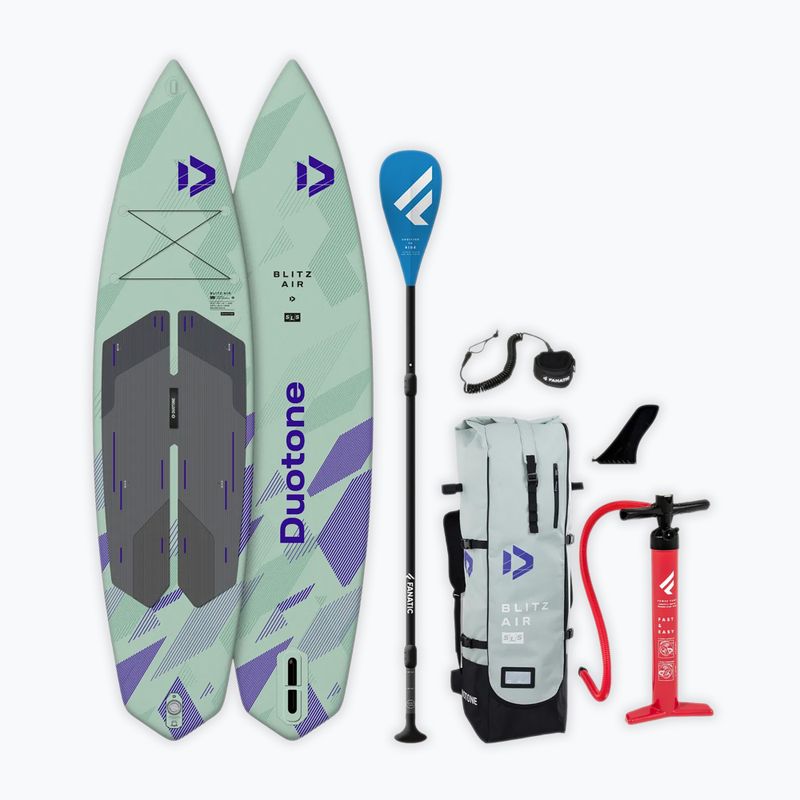 Zestaw deska SUP pompowana DUOTONE iSUP Package Blitz Air SLS pale green