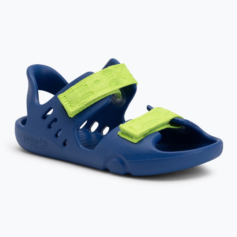Sandały dziecięce Superfit Splash-S blue/light green