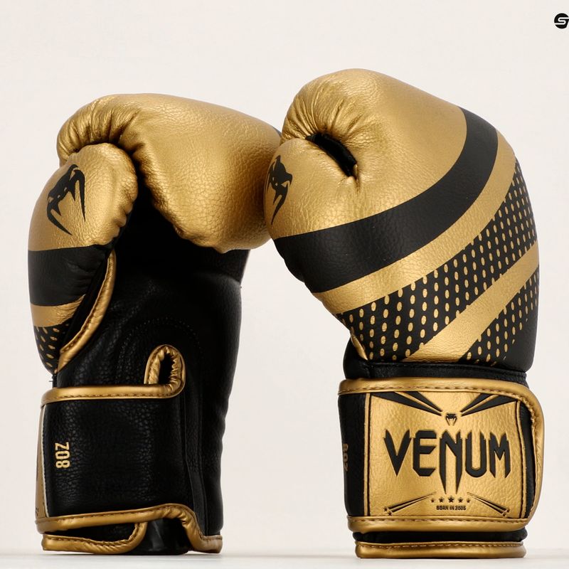 Rękawice bokserskie Venum Lightning Boxing gold/black 8