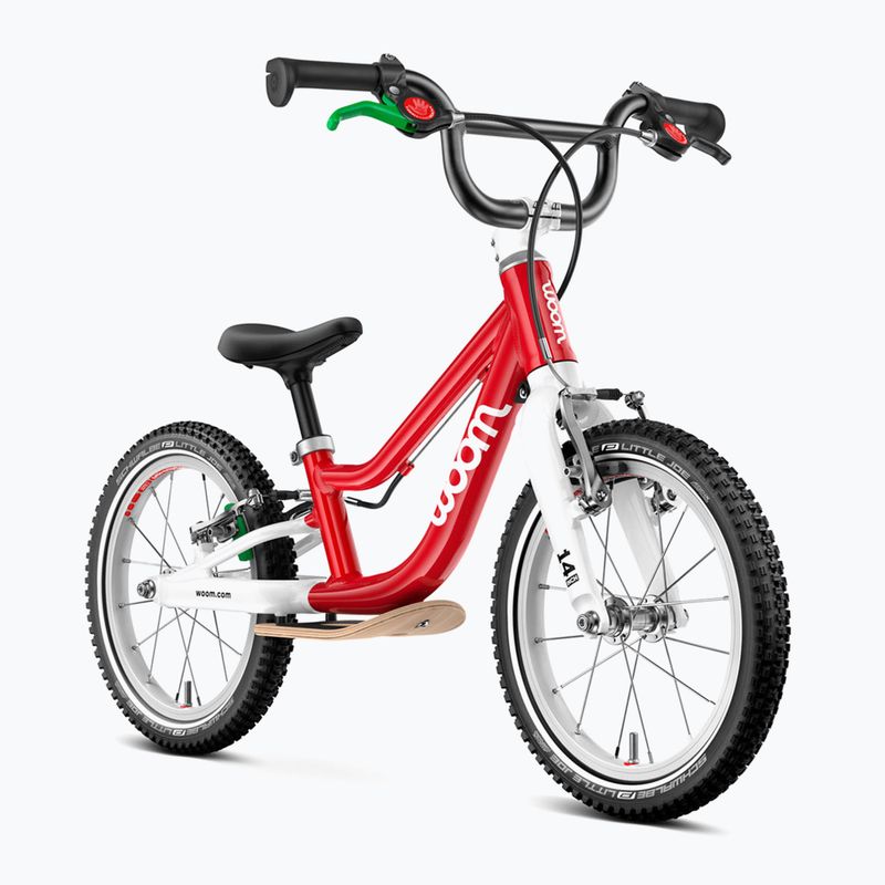 Rowerek biegowy woom GO 1 Plus woom red 3