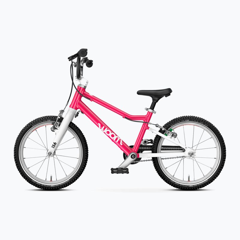 Rower dziecięcy woom GO 3 hot pink 2
