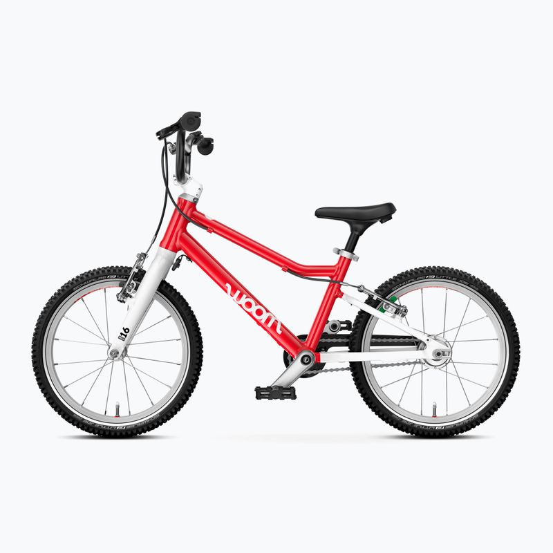 Rower dziecięcy woom GO 3 Automagic woom red 2