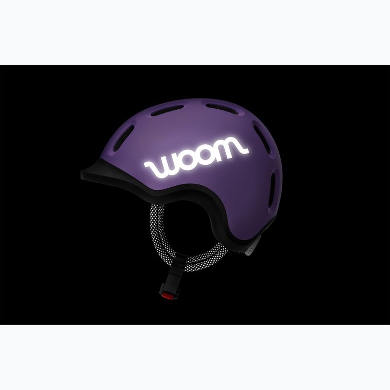 Kask rowerowy dziecięcy woom Ready lilac 14