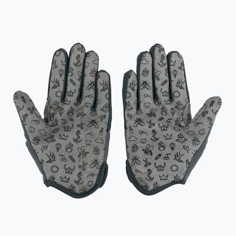 Rękawiczki rowerowe dziecięce woom Tens grey 3