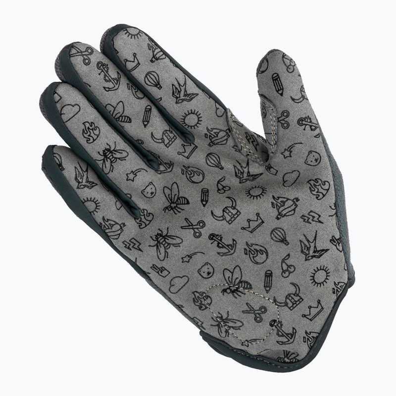 Rękawiczki rowerowe dziecięce woom Tens grey 4