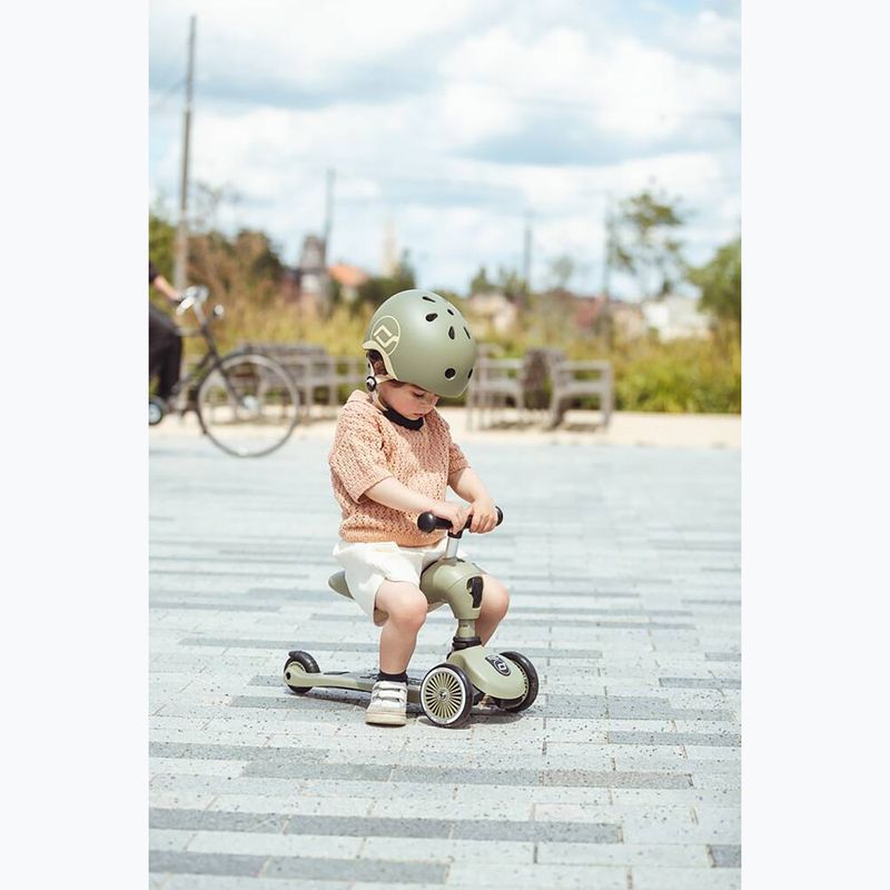 Kask dziecięcy Scoot & Ride XXS-S olive 7