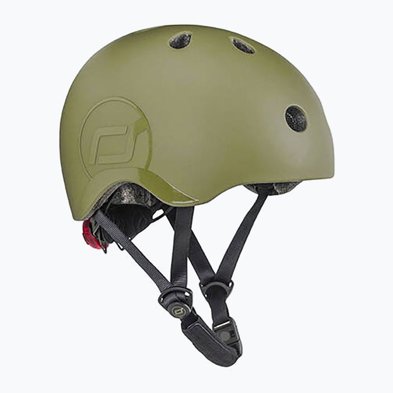 Kask dziecięcy Scoot & Ride S-M olive 2