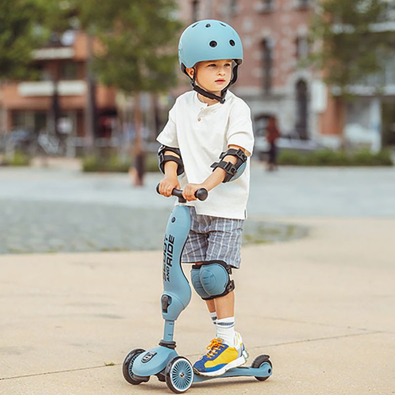 Zestaw ochraniaczy dziecięcych Scoot & Ride S steel 9