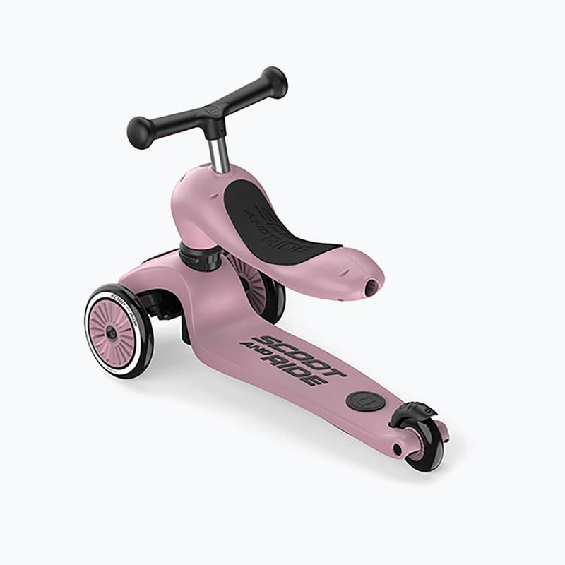 Hulajnoga trójkołowa dziecięca Scoot & Ride Highwaykick 1 Push And Go wildberry 6