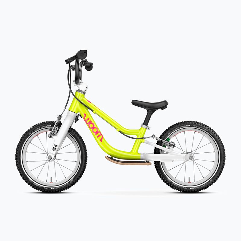 Rowerek biegowy woom GO 1 Plus neon lime 3
