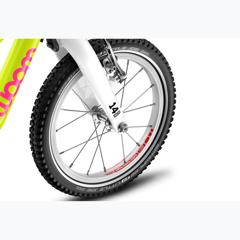 Rowerek biegowy woom GO 1 Plus neon lime 12