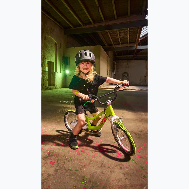 Rowerek biegowy woom GO 1 Plus neon lime 14