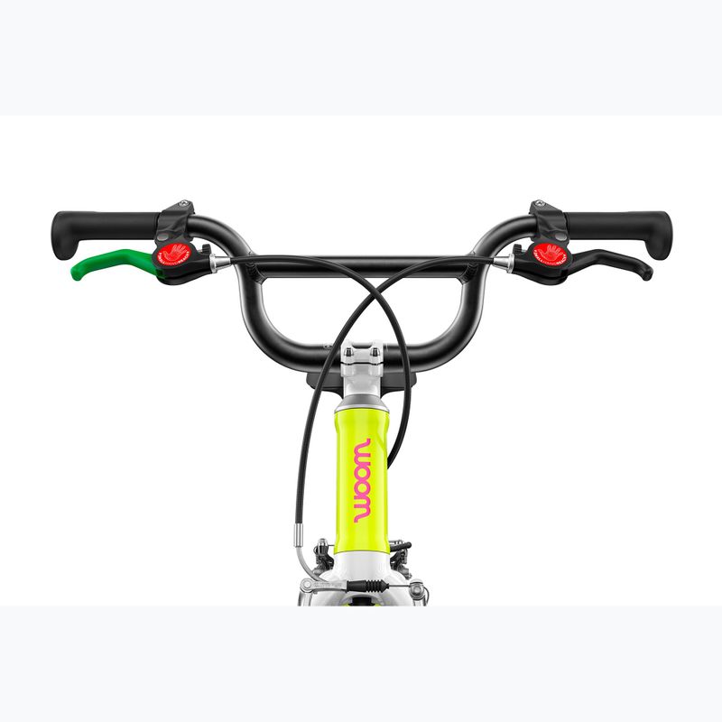 Rower dziecięcy woom GO 3 neon lime 4