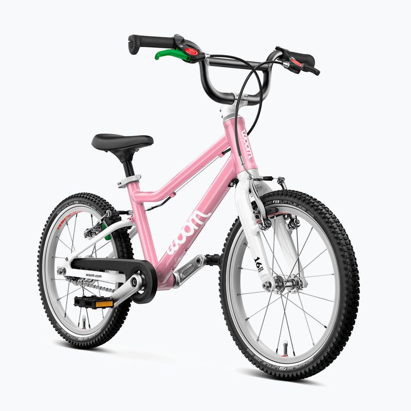Rower dziecięcy woom GO 3 Automagic powder pink 2