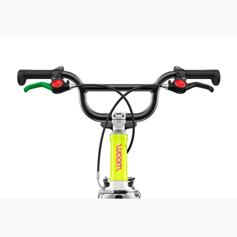 Rower dziecięcy woom GO 3 Automagic neon lime 4
