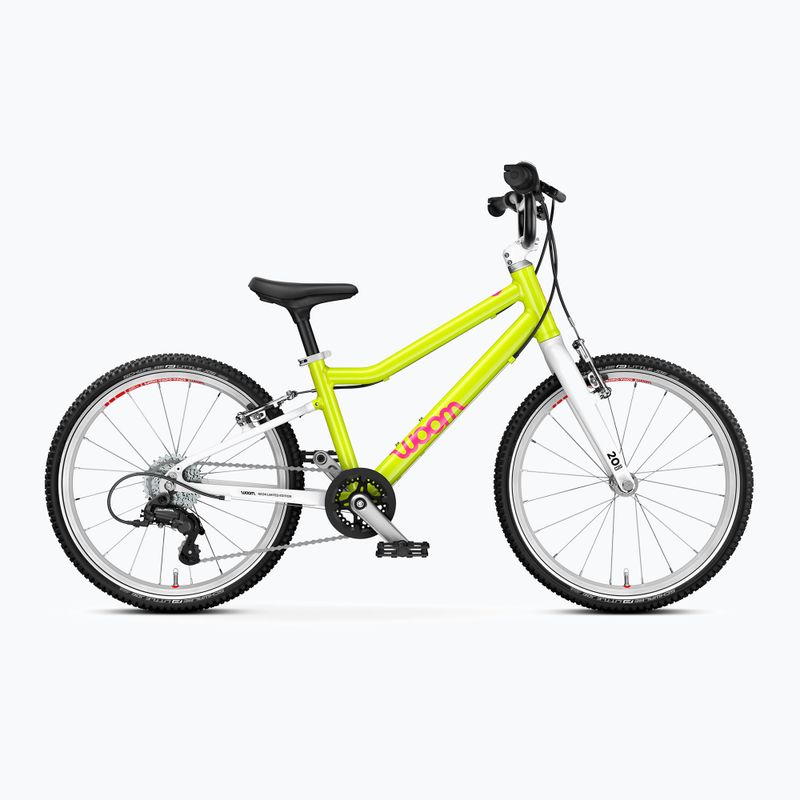 Rower dziecięcy woom GO 4 neon lime