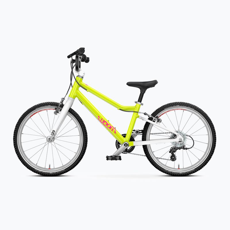 Rower dziecięcy woom GO 4 neon lime 3